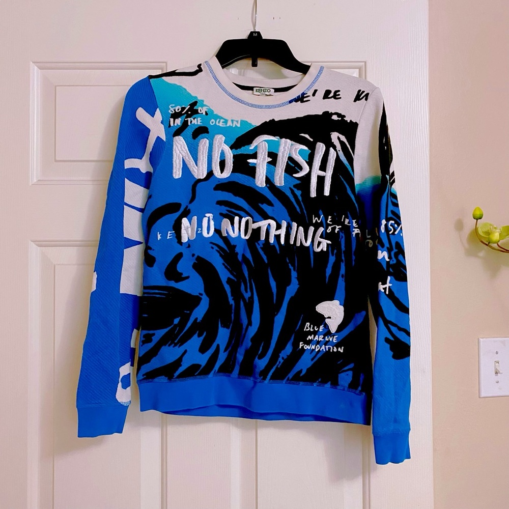 Kenzo no fish sweater